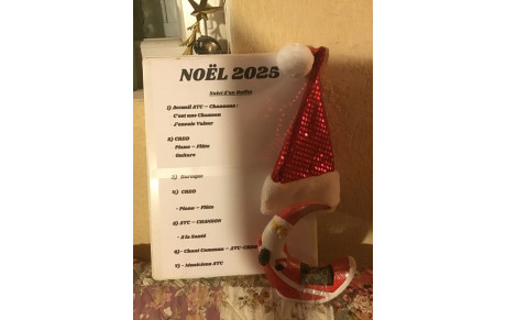 Soirée de NOËL avec les enfants du conservatoire