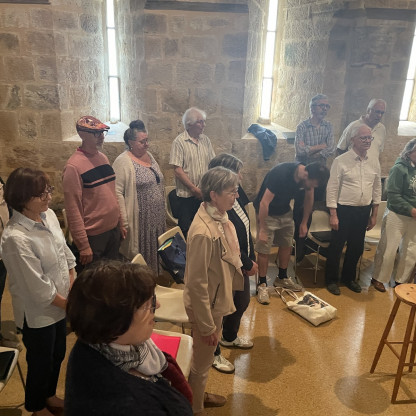 Concert à l’Abbaye de Cadouin avec la chorale TUTTI